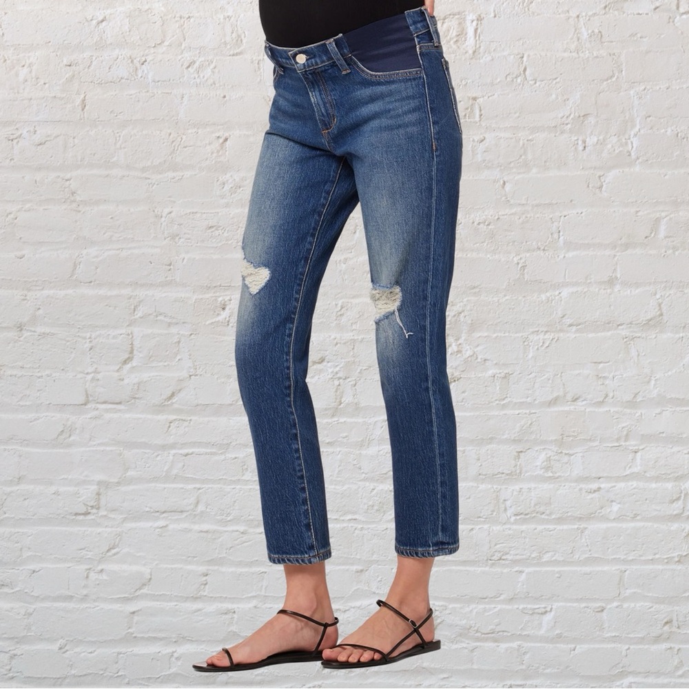NWT JOE’S JEANS THE LARA MATERNITY SIZE 31 - CROP STYLE